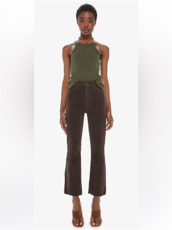 MOTHER Pants - MOTHER The Hustler Ankle Fray Corduroy Pants Size 25*